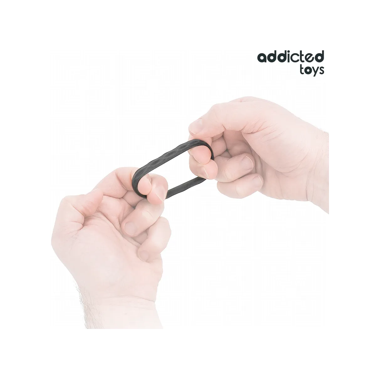 Set mit Strukturiertem Cockring In 4 Grössen von Addicted Toys | Fesselliebe.de