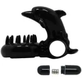 Sweet Ring Ring mit Klitorisstimulator Delfin von Baile For Him