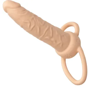 Performance Maxx wiederaufladbarer Dual Penetrator, Helle Haut von Calexotics