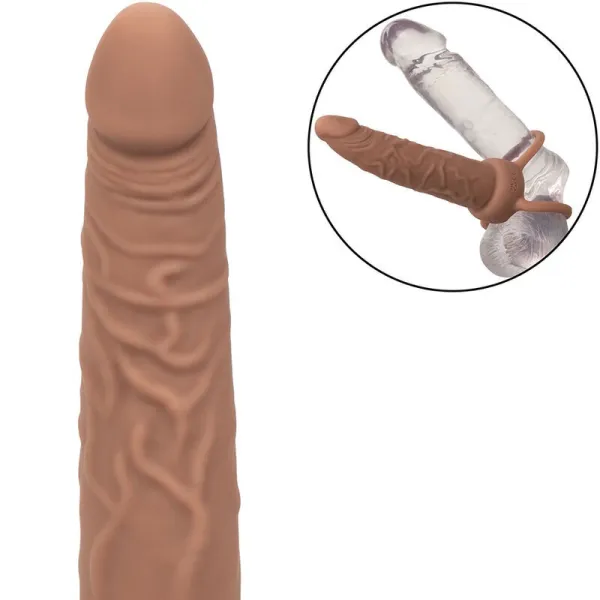Performance Maxx wiederaufladbarer Dual-Penetrator, Braun von Calexotics | Fesselliebe.de