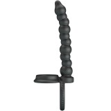 Dillion Doppelte Penetration Cock Ring Schwarz von Pretty Love | Fesselliebe.de