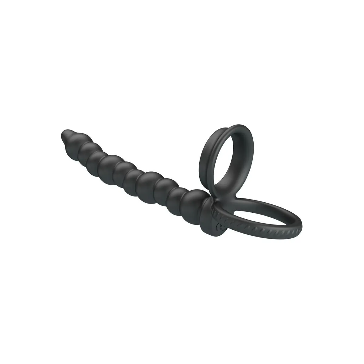 Dillion Doppelte Penetration Cock Ring Schwarz von Pretty Love | Fesselliebe.de