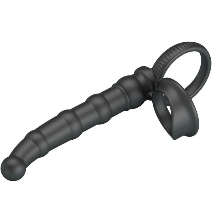 Tatum Vibrierender Penisring mit Stecker 10 Vibrationen Schwarz von Pretty Love | Fesselliebe.de