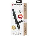 Tatum Vibrierender Penisring mit Stecker 10 Vibrationen Schwarz von Pretty Love