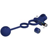 Remington Doppelvibrationsring mit Stecker Blau von Pretty Love Male | Fesselliebe.de