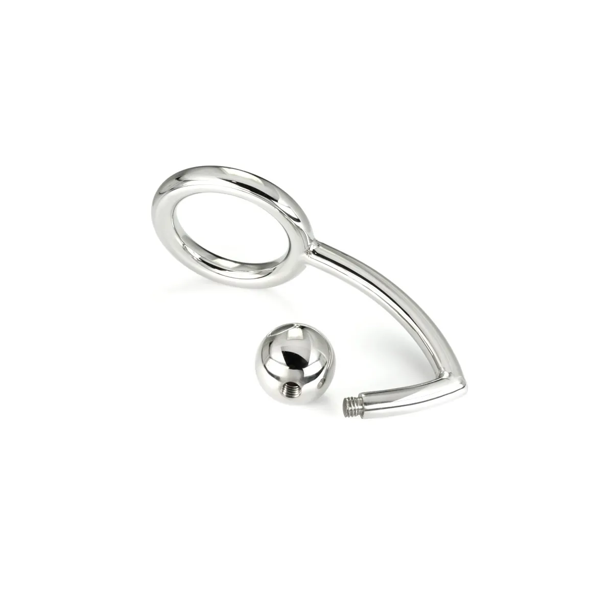 Penisring mit Anal-Eindringlingshaken, 45 Mm von Metal Hard | Fesselliebe.de