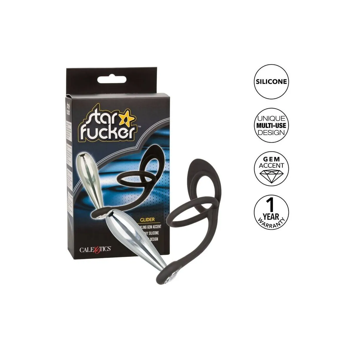 Star Fucker Glider Plug von Calexotics | Fesselliebe.de