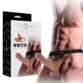 Hohlgeschirr mit Silikon-Dildo 16 X 3,5 cm von Intense Couples Toys