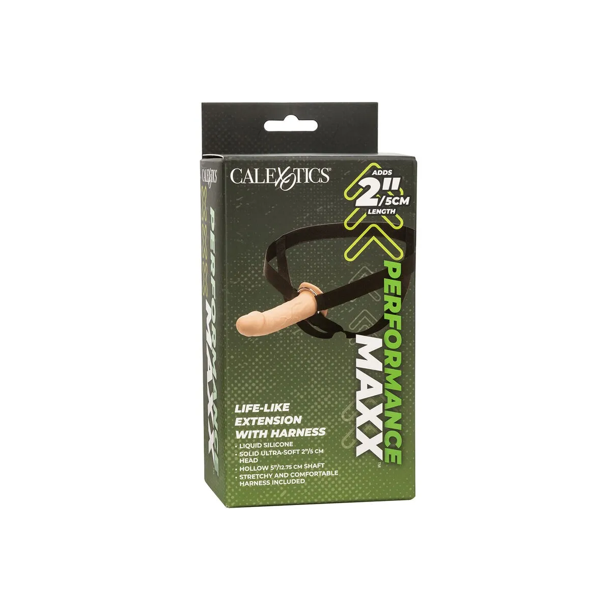 Performance Maxx Lebensechte Verlngerung mit Gurt, Helle Haut von Calexotics | Fesselliebe.de