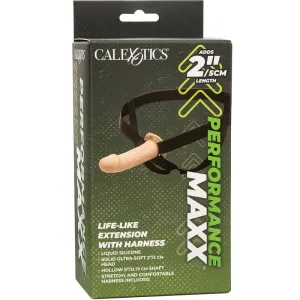 Performance Maxx Lebensechte Verlngerung mit Gurt, Helle Haut von Calexotics