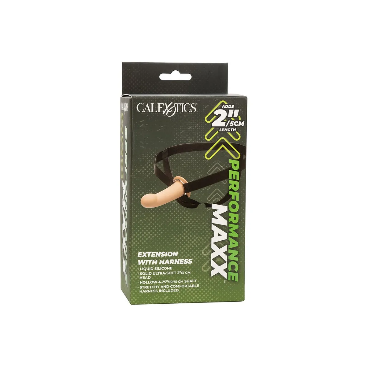 Performance Maxx Extension mit Gurt Light Skin von Calexotics | Fesselliebe.de