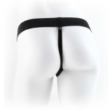 11 Hollow Strap-On Vibrieren mit Bällen 27,9cm Fleisch von Fetish Fantasy Series | Fesselliebe.de