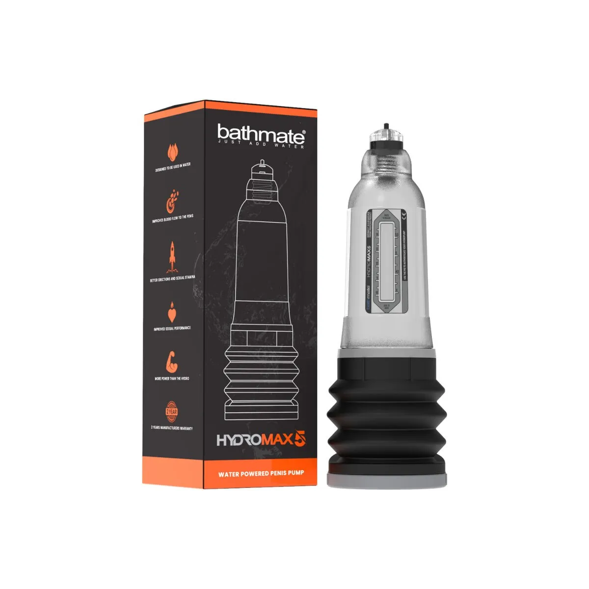 Hydromax 5 Transparent von Bathmate | Fesselliebe.de