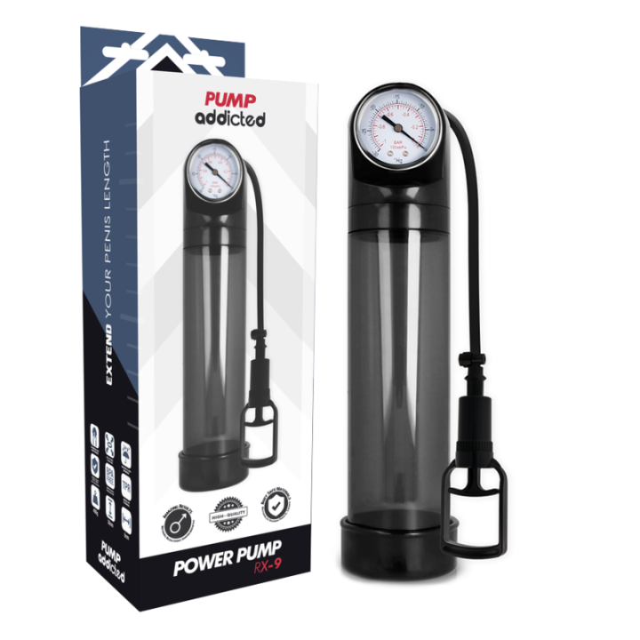 Rx9 Schwarz von Pump Addicted | Fesselliebe.de