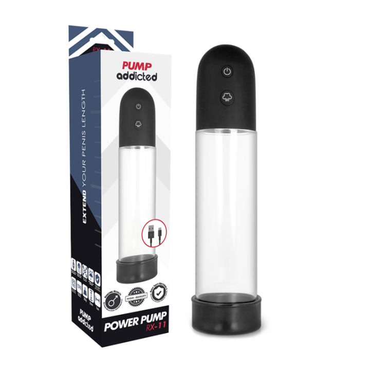 Rx11 Automatische Erektionspumpe von Pump Addicted | Fesselliebe.de