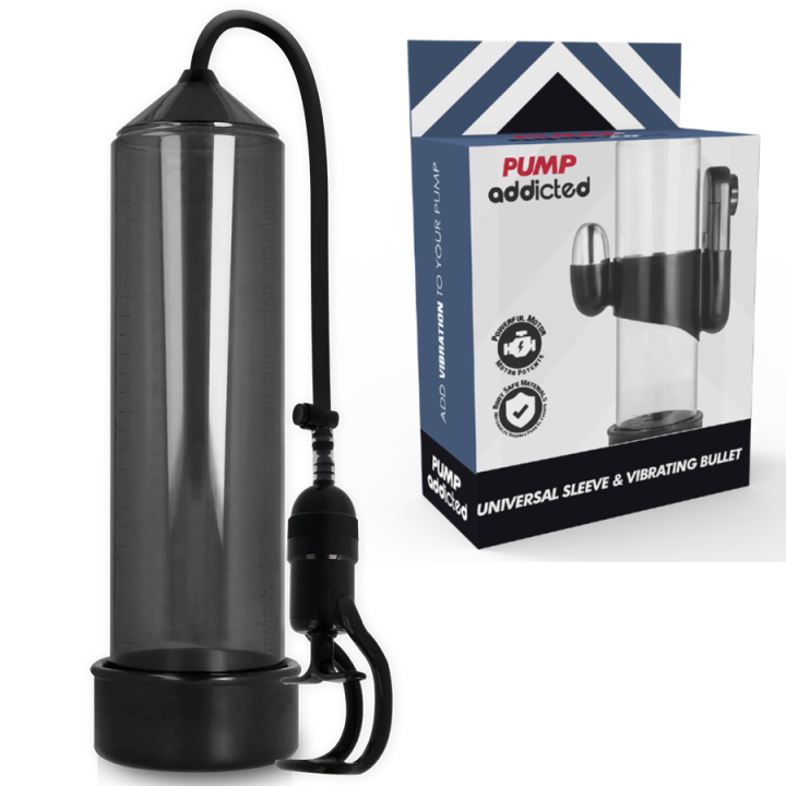 Rx5 Schwarzer Vibrator von Pump Addicted | Fesselliebe.de