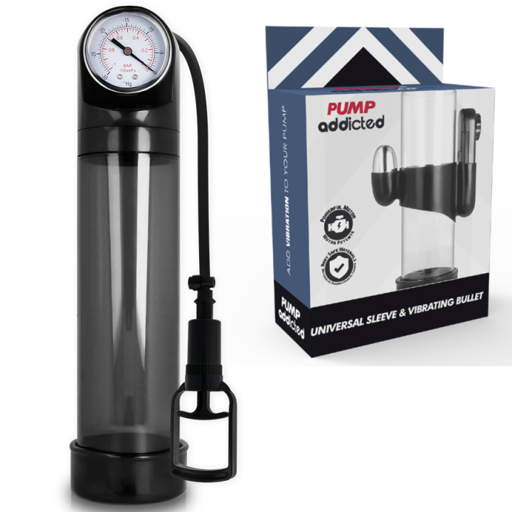 Rx9 Schwarzer Vibrator von Pump Addicted | Fesselliebe.de