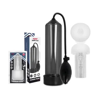 Rx3 Black mit Pleasure Sleeve von Pump Addicted