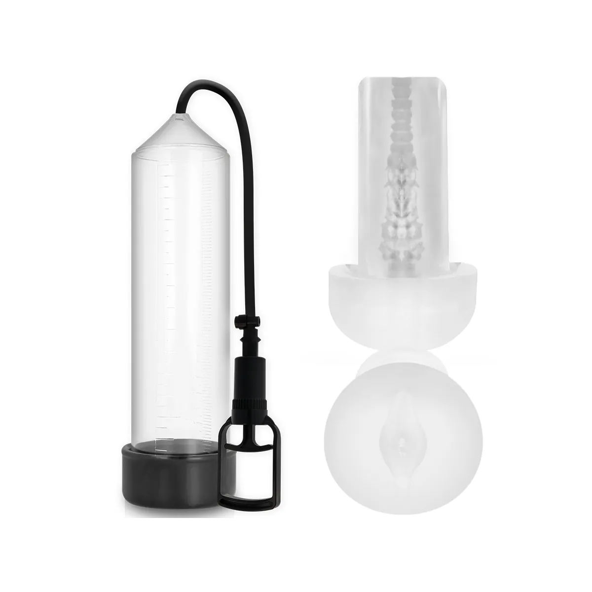 Rx7 Transparent mit Masturbator von Pump Addicted | Fesselliebe.de