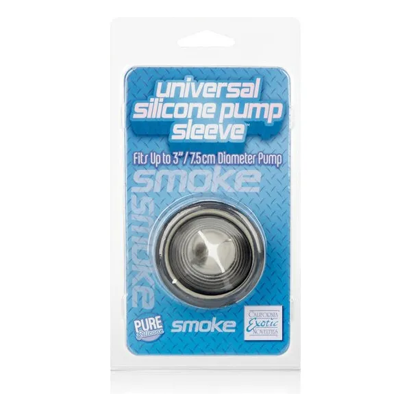 Universelle Pumpenhülse aus Silikon Schwarz von Calexotics | Fesselliebe.de