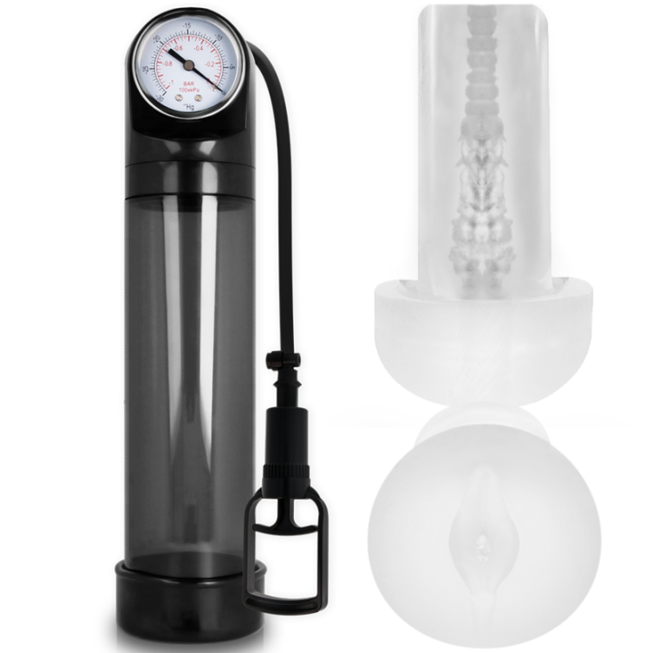 Rx9 Black mit Masturbator von Pump Addicted | Fesselliebe.de