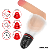 Xpand Lite Automatische Hodenpumpe 3 Saugstufen Grau von Jamyjob | Fesselliebe.de