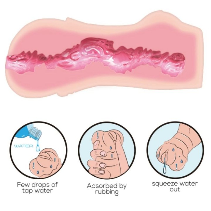 Wasserhaut Vagina-Masturbator von Crazy Bull | Fesselliebe.de