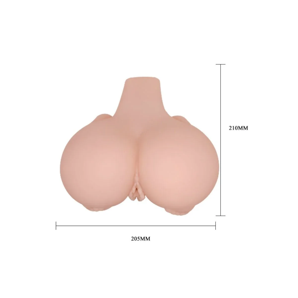 Realistische Hinterhundposition Doppelkanal von Crazy Bull | Fesselliebe.de