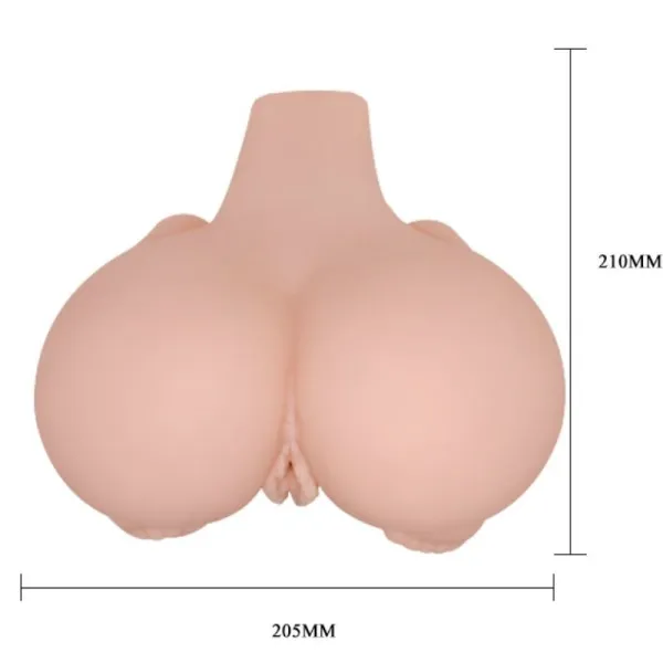 Realistische Hinterhundposition Doppelkanal von Crazy Bull | Fesselliebe.de
