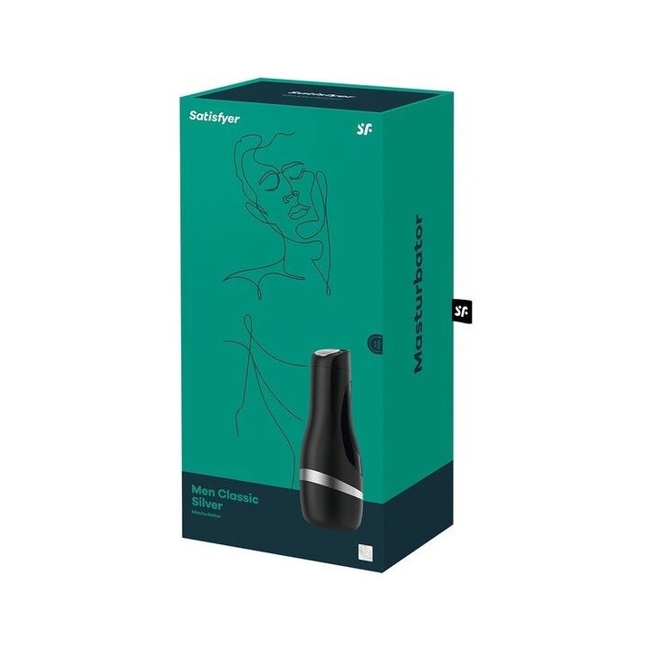 Masturbator Men Classic Silber von Satisfyer Men | Fesselliebe.de