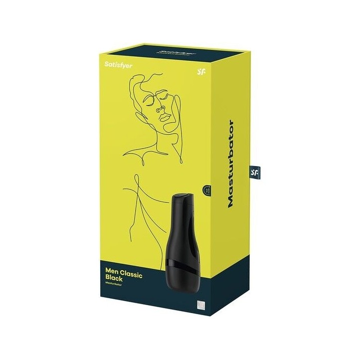 Masturbator Men Classic Schwarz von Satisfyer Men | Fesselliebe.de