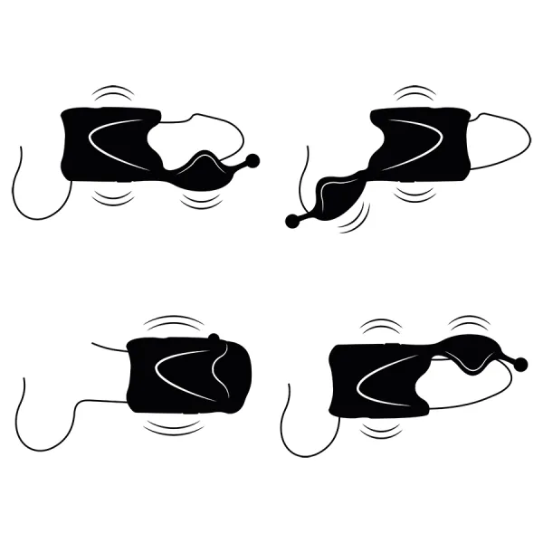 Wiederaufladbarer Head Stroker Masturbator von Jamyjob | Fesselliebe.de