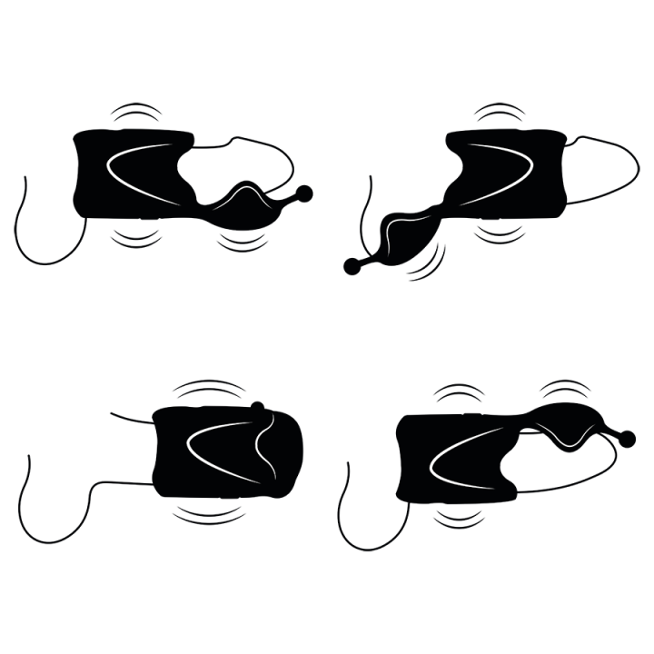 Wiederaufladbarer Head Stroker Masturbator von Jamyjob | Fesselliebe.de