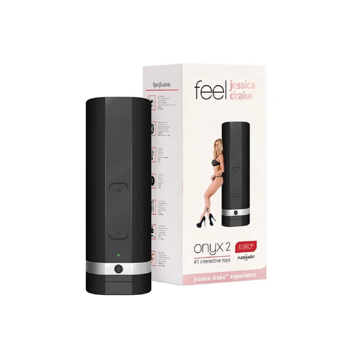 Onyx+ Teledildonic Masturbator Jessica Drake Experience von Kiiroo | Fesselliebe.de
