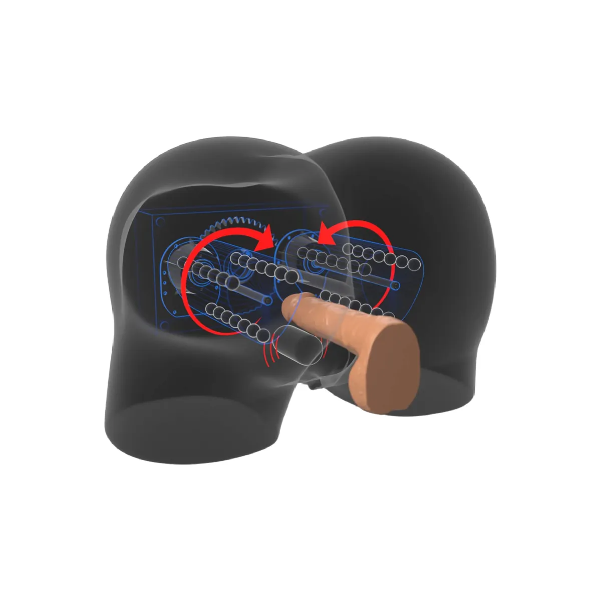 Milk Me Silly Mega Masturbator von Pdx Elite | Fesselliebe.de