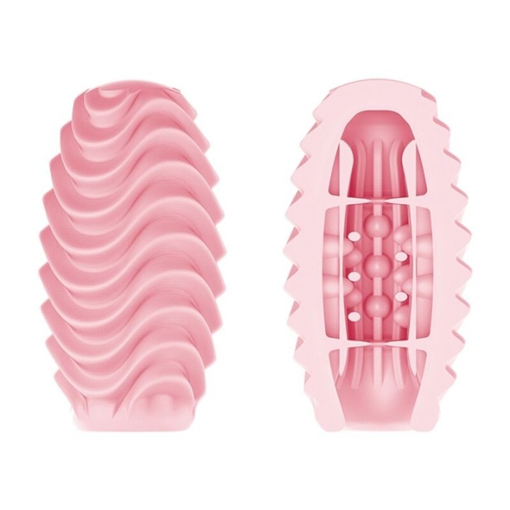Rosa Doppelseitiges Masturbator-Ei von Pretty Love Male | Fesselliebe.de