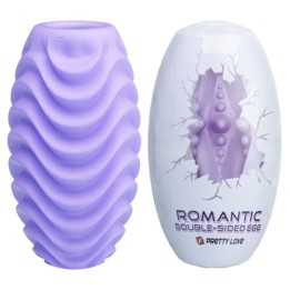 Doppelseitiges Lila Masturbator-Ei von Pretty Love Male | Fesselliebe.de