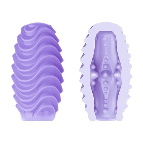 Doppelseitiges Lila Masturbator-Ei von Pretty Love Male | Fesselliebe.de