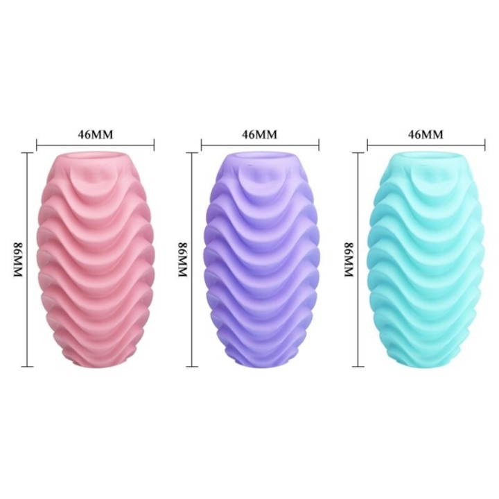 Doppelseitiges Masturbator-Ei 15 Stück von Pretty Love Male | Fesselliebe.de