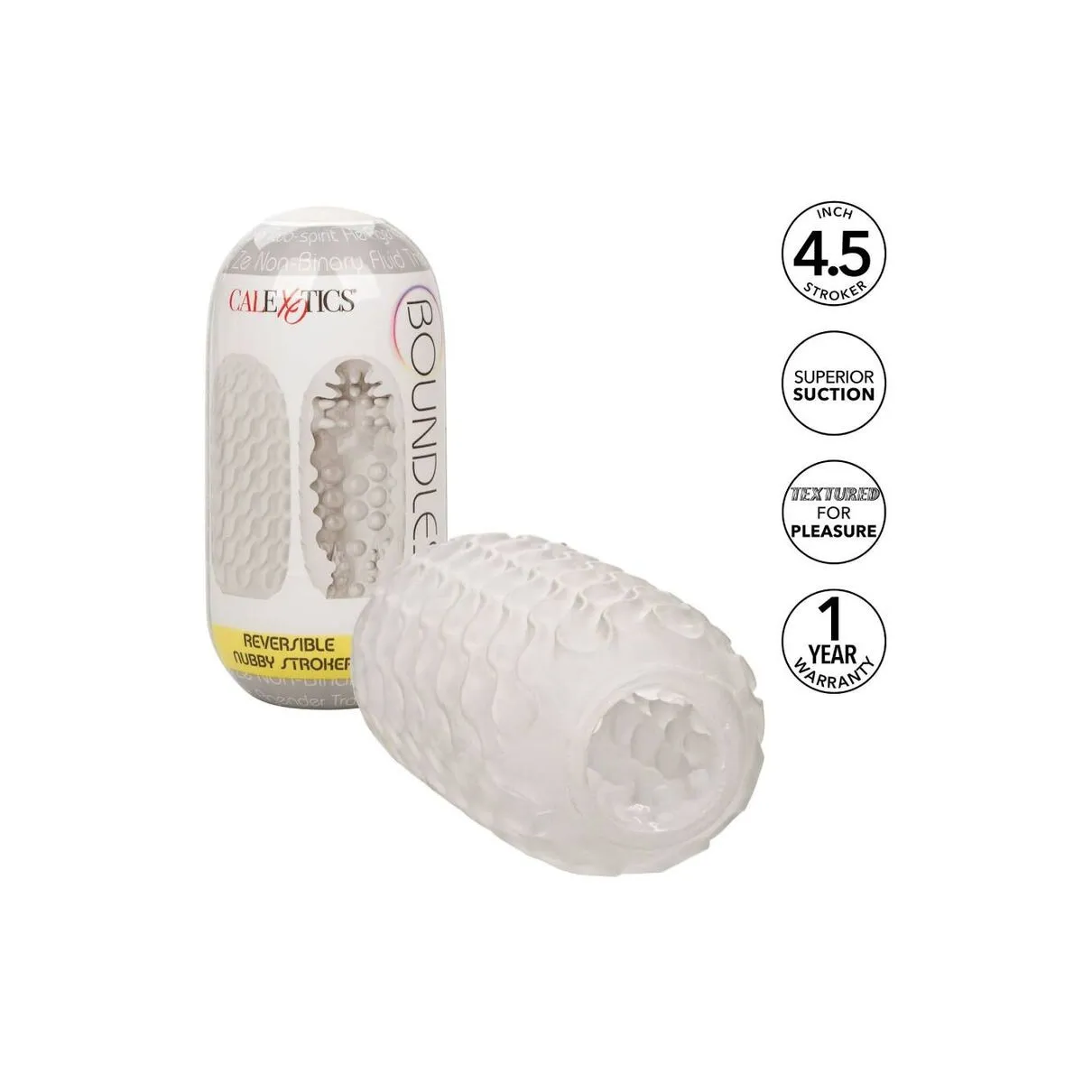 Reversible Nubby Stroker von Calexotics | Fesselliebe.de