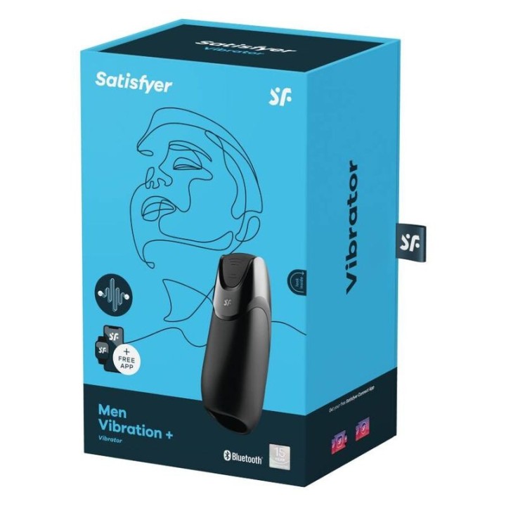 Men Vibration+ Schwarz von Satisfyer Men | Fesselliebe.de