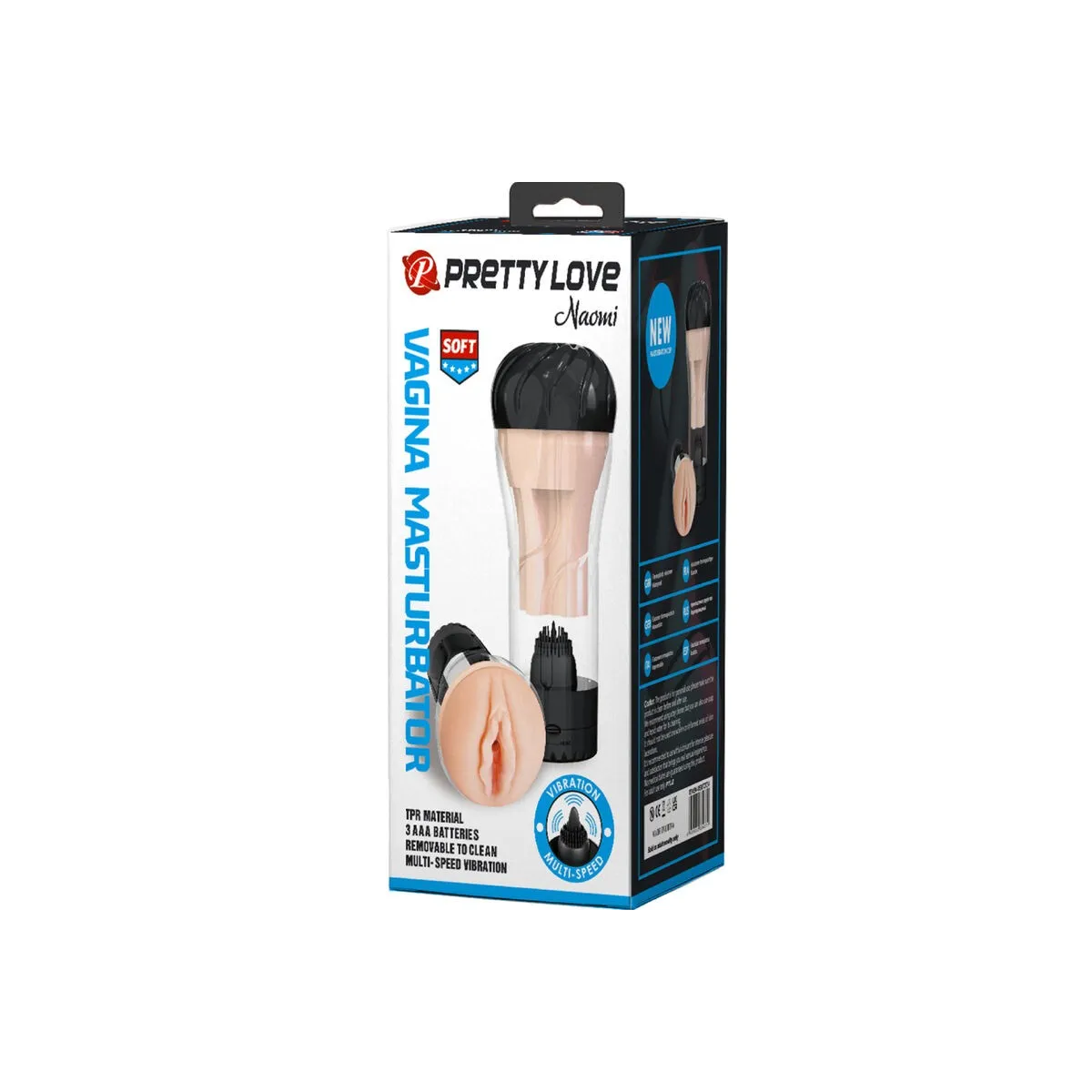 Naomi Vagina Vibrator von Pretty Love Male | Fesselliebe.de