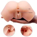 Realistischer Vagina- und Anus-Vibrator Samantha von Crazy Bull
