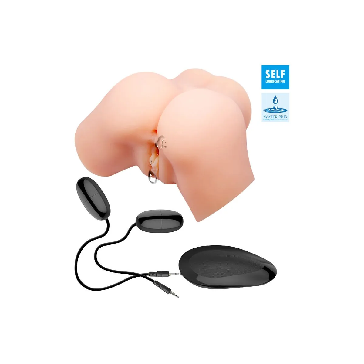 Realistischer Vagina- und Anus-Vibrator Samantha von Crazy Bull | Fesselliebe.de