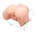 Realistischer Vagina- und Anus-Vibrator Samantha von Crazy Bull