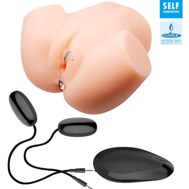 Realistische Vagina- und Anus-Doppelvibration von Crazy Bull | Fesselliebe.de