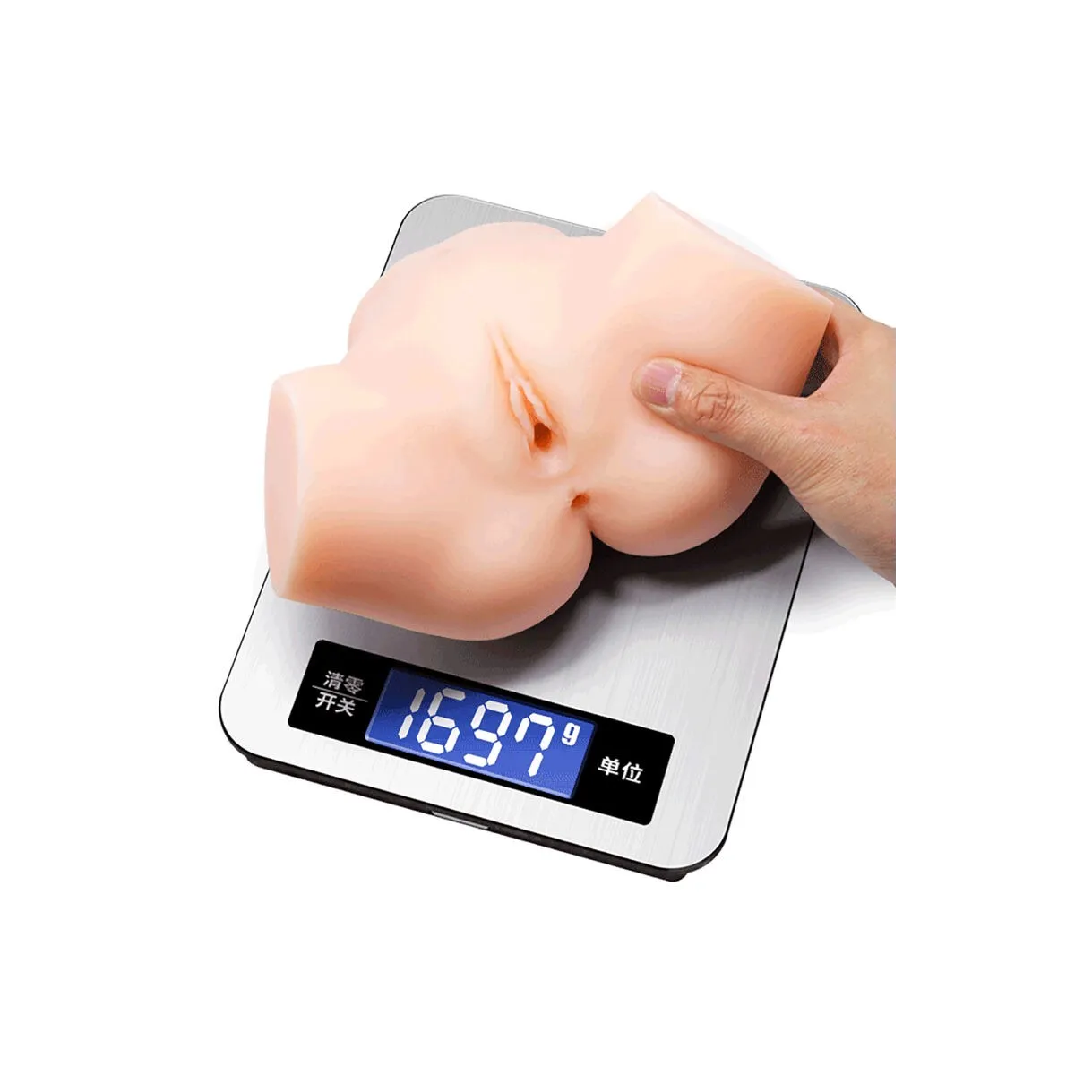 Realistische Vagina- und Anus-Doppelvibration von Crazy Bull | Fesselliebe.de