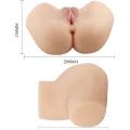 Realistischer Vagina- und Anus-Vibrator Hailey von Crazy Bull