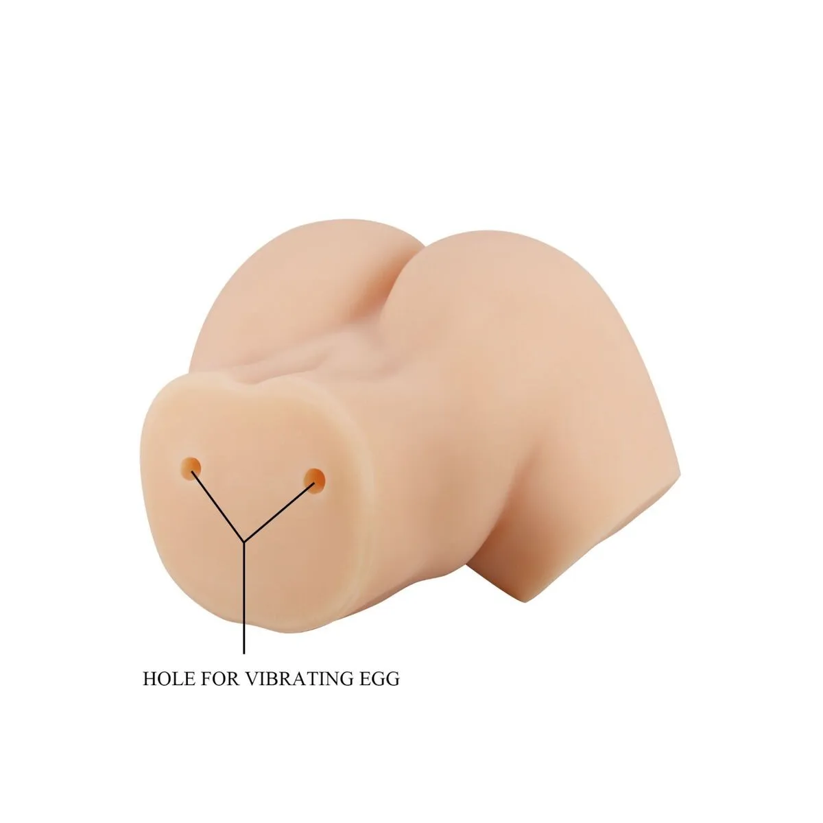 Realistischer Vagina- und Anus-Vibrator Hailey von Crazy Bull | Fesselliebe.de