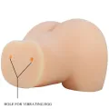 Realistischer Vagina- und Anus-Mila-Vibrator von Crazy Bull